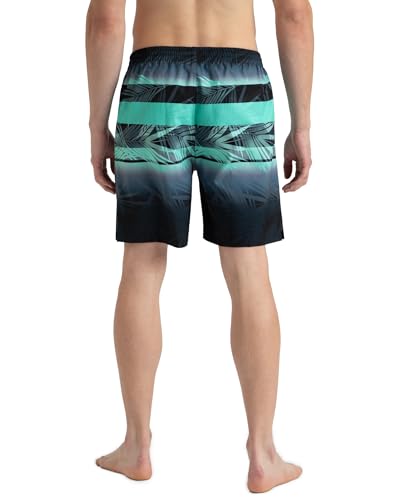 Image of Speedo Men's 4 Way Flex Essential Printed Watershorts with Side Pockets | Water Repellent | Internal Drawcord | Wide Waistband Swimming Trunks