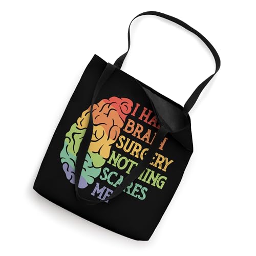 I Had Brain Surgery Nothing Scares Me Survivor Tote Bag miniatura 2