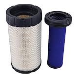 Femjork Air Filter Kit 6698058 6698057 Compatible with Bobcat Skid Steers T180 T190 T300 T320 A300
