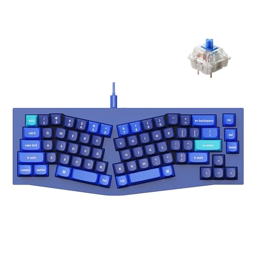 Keychron Q8 LJX^JjJL[{[h 65% Alice Layout QMK/VIA vO\ zbgXbv\ Gateron G Pro Blue Switch _uKXPbg Mac Windows LinuxΉ (