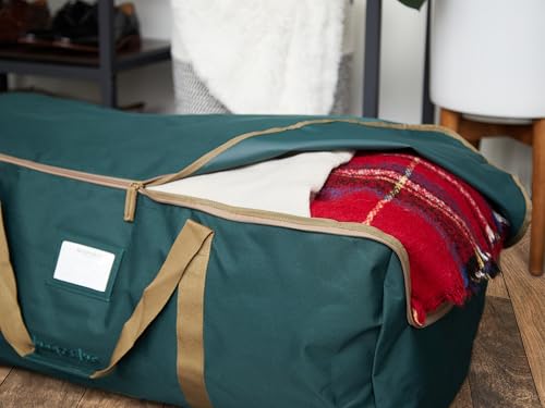 Covermates Keepsakes - Storage Duffel Bag - Heavy Duty Polyester - Reinforced Handles - Closet Storage, Green4