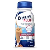 Ensure Plus Complete Balanced Nutrition Drink, Butter Pecan, Six-8 Fluid Ounces Bottles