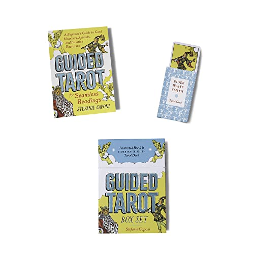 Image of Guided Tarot Box Set: Illustrated Book & Rider Waite Smith Tarot Deck (Guided Metaphysical Readings)