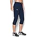 Under Armour Women's Strike Zone Pant, Midnight Navy/White, Small
