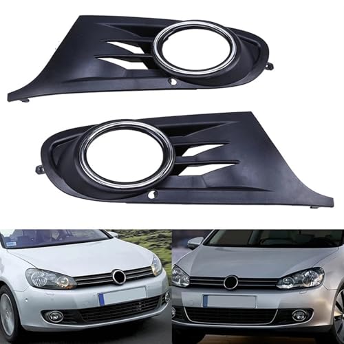 Cache antibrouillard Golf MK6 Variant plastique noir haute finition gauche - 3