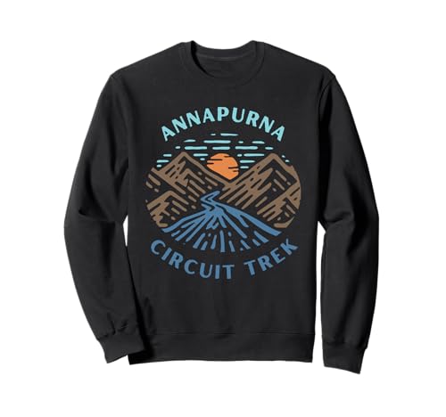Annapurna Circuit Trek Himalayan Mountain Adventure Nepal Sweatshirt