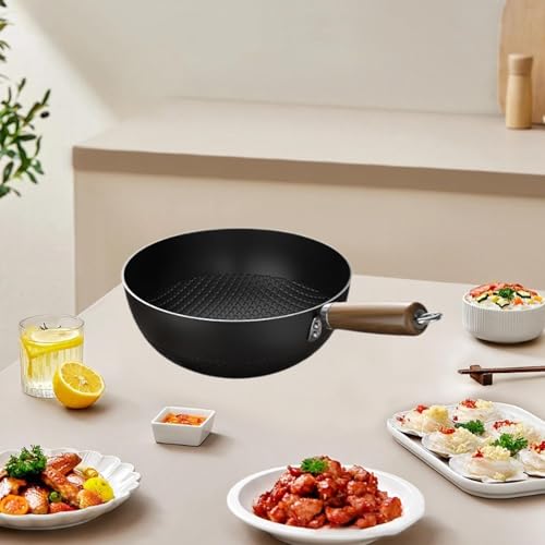 Wok de hierro 24 cm con mango ergonómico miniatura 2