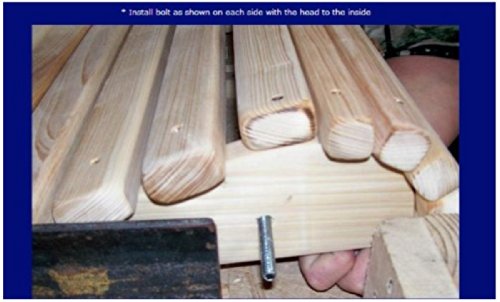 5 Five Feet Ft Made In The Usa Cypress Lumber Roll Back Porch Swing With Stainless Steel Hardware Made From Rot-Resistant Cypress Eternal Wood #TOP5