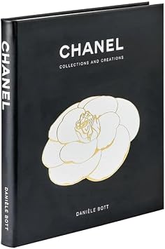 Graphic Image Chanel Collections and Creations - Leather Bound Book Black - Fine Collectible Edition - Made in USA Quality Leather - Made in USA