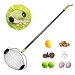 ORIENTOOLS Nut Gatherer, Garden Rolling Nut Harvester, Picks up Balls, Pecans, Crab Apples, Acorns, Hickory Nuts & Other Objects 1 1/2" to 3" in Size, Large, 49 inches