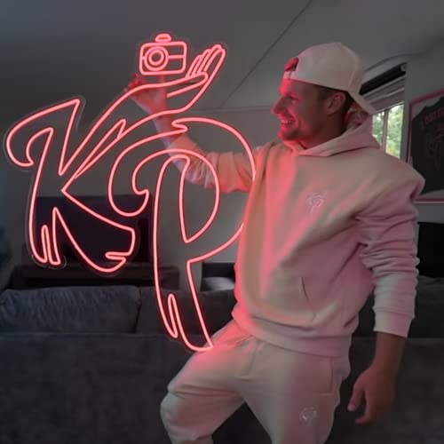 Neon Sign Custom Customizable Personalized Led Light Wall Decor - Neon Sign For Wedding, Party, Birthday, Business, Office, Garage - Home Wall Decoration Aesthetic Decor (50" - 3 Lines) #TOP5