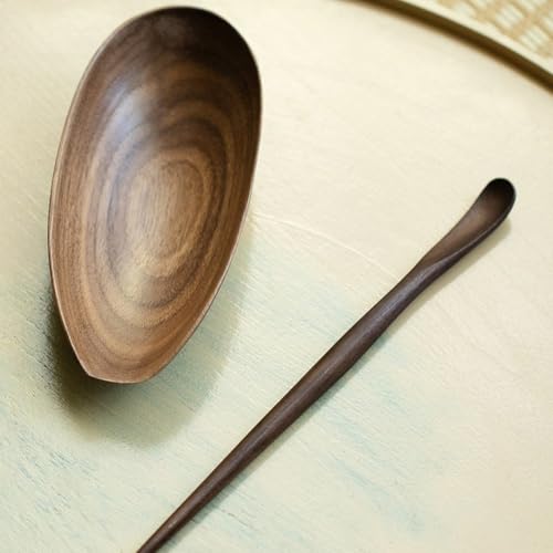 Cuillère à thé en noyer pour doser vos feuilles sans les briser - 6