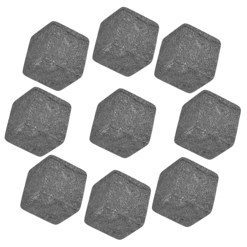 PRETYZOOM Tarta De Hielo Para Enfriar Bebidas Piedras Para Whisky Reutilizables Cubitos De Hielo Resistentes Al Desgaste Para Vino y Whisky Piedras Para Congelador Suministro De Vino
