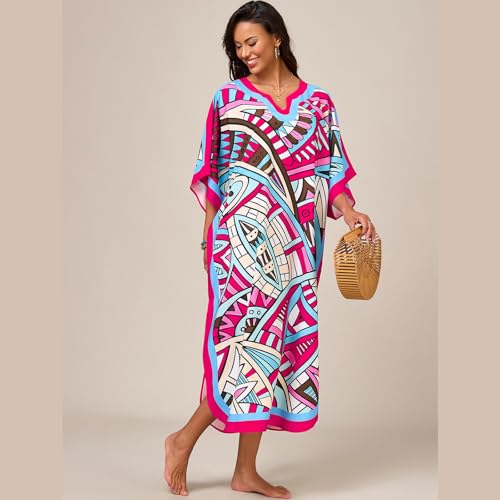 Robe de plage longue et légère pour masquer les complexes avec style - 7