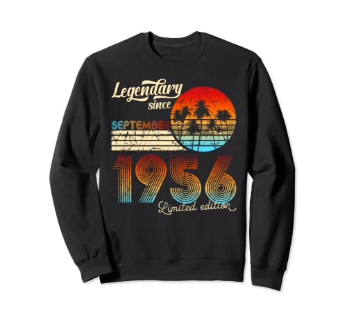 Legendario De Cumpleaños Desde Septiembre De 1956 Regalo Sudadera