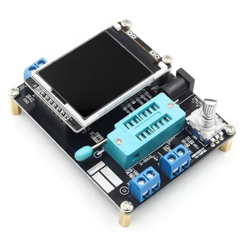 Jauge de capacité de diodes GM328A avec testeur de transistor compact pour analyse électronique
