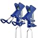 E-jades Upgraded Rod Holders for Bank Fishing,Fish Pole Holder Ground,Reinforced Nylon,Bank Fishing Rod Rack Stand,Fish Pole Holder for Beach, Folding Catfishing equipment,360 Degree Adjustable-2 Pack