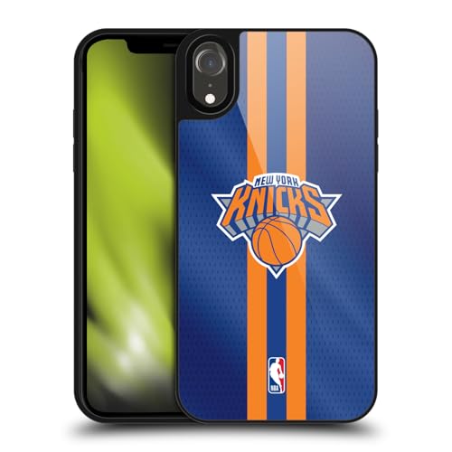 Coque New York Knicks iPhone XR gel protection militaire NBA