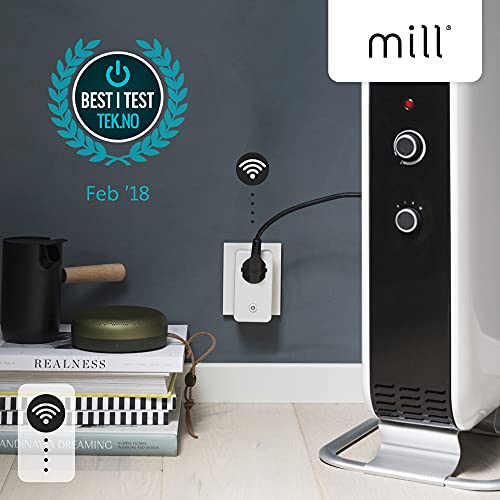 Adaptador WiFi Universal Mill WiFi Socket con sensor para radiadores 4