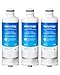 Waterdrop DA97-17376B Replacement for Samsung® HAF-Qin/EXP Refrigerator Water Filter, Pack of 3