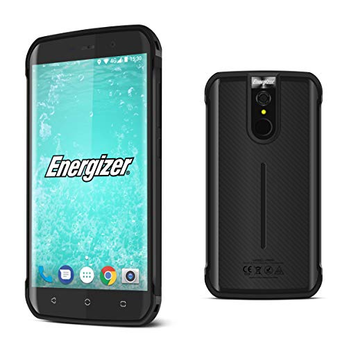 Energizer HARDCASE H550 S - Entsperrtes 4G-Smartphone - EU/UK-Buchsen (Bildschirm: 5,5 Zoll - 32 GB - Dual-SIM - Android 7.0 Nougat - Wasserdicht IP 68 - Stoßfest) Schwarz