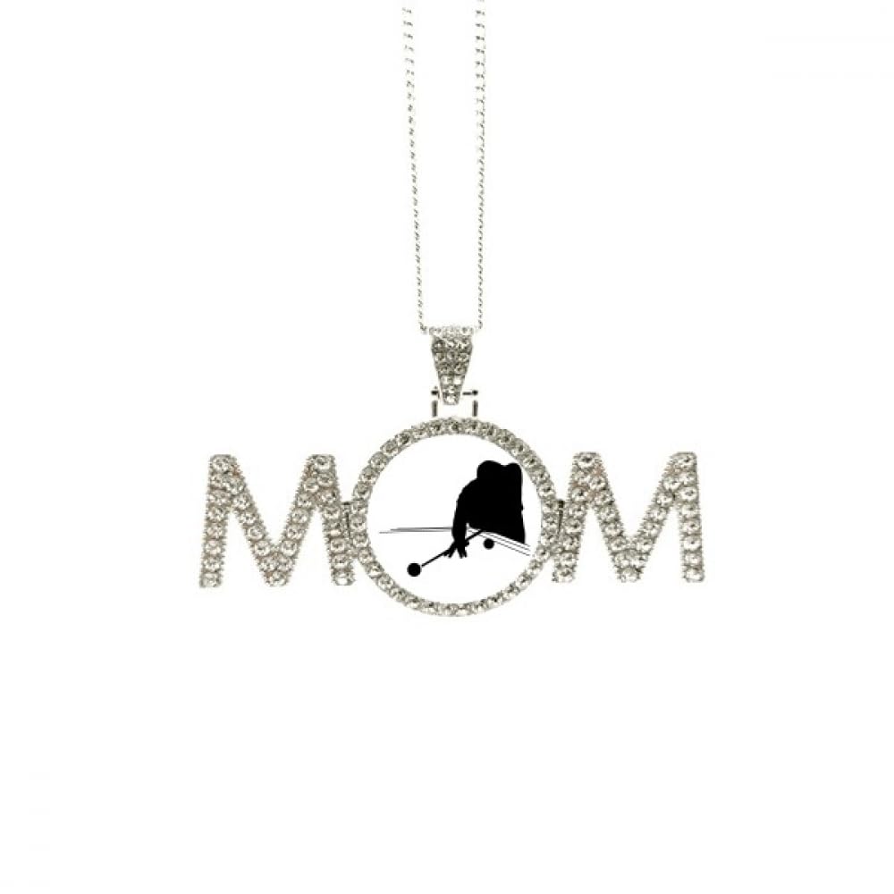 Collier d'éducation physique billard pour joueuse passionnée