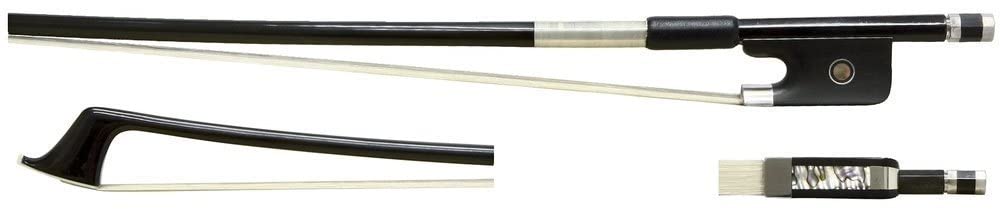 GEWA viola bow, Carbon Student, 3/4, nickel silver, black