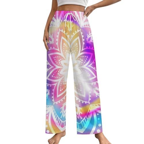 Vêtement pantalon de nuit femme fluide taille S qui ne serre pas la taille