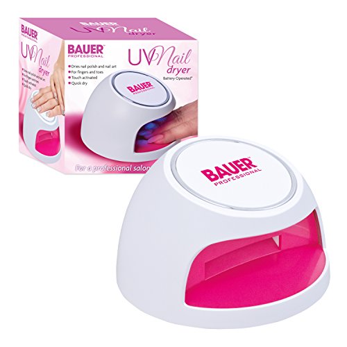 Preisvergleich Produktbild Bauer Professioneller UV-Nagellacktrockner, schnell trocknend, batteriebetrieben, 38750