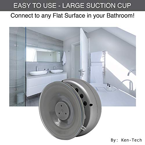 Ken-Tech SONNET-T-4660 T-4660 Water Resistant Suction Cup Atomic Clock thumb #1