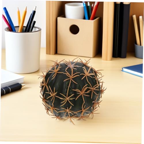 Decoración de cactus artificial pequeña y llamativa para coche 7