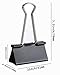 36 Pcs Extra Large Binder Clips 2-Inch Width, Big Paper Clamps Metal Fold Back Clips for Office, School and Home Supplies Black