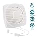 Produktbild Abluftventilator 100mm - HG POWER Badventilator Mit schubschalter Badlüfter Inline Lüfter Front Wandlüfter Leise Badlüfter Abluft Ventilator Einbaulüfter Badezimmerlüfter für WC Bad Küche