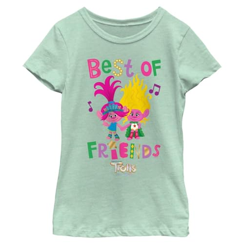 DREAMWORKS TROLLS Trolls Best Friends Girls Short Sleeve Tee Shirt