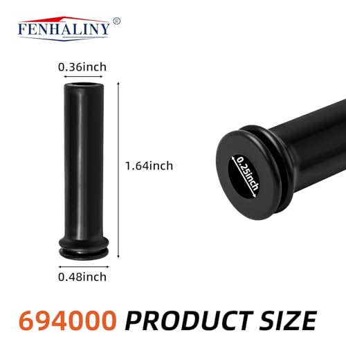 Image of 694000 Vacuum Hoses Compatible With Replaces 281730 691040 (2pc 694000)
