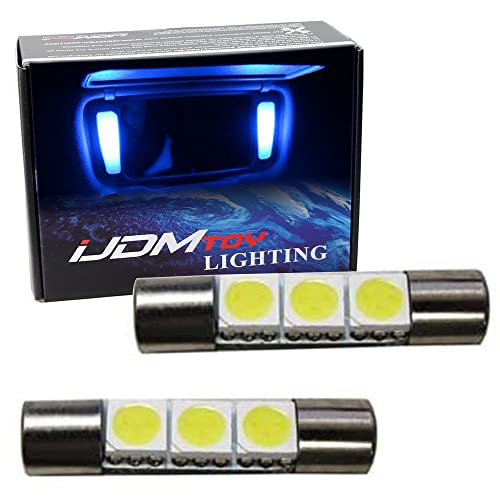 iJDMTOY 3-SMD 29mm 6614F Bombillas LED Ultra Blue