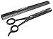 Produktbild PREMIUM Effilierschere 2-Seitig gezahnt Ausdünn-Haarschere 6 Zoll 15.24 cm mit Haar-Kamm
