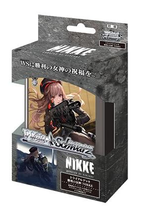 Bushiroad Weiss Schwarz Trial Deck Goddess Victory NIKKE - Anime CCG Deck (15+) - 50 Cards, Playmat, Manuals - 2024 Release by Bushiroad - Used condition - US$16.73
