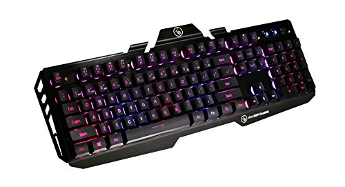 Image of IOGEAR Kaliber HVER RGB Aluminum Gaming Keyboard, GKB704RGB