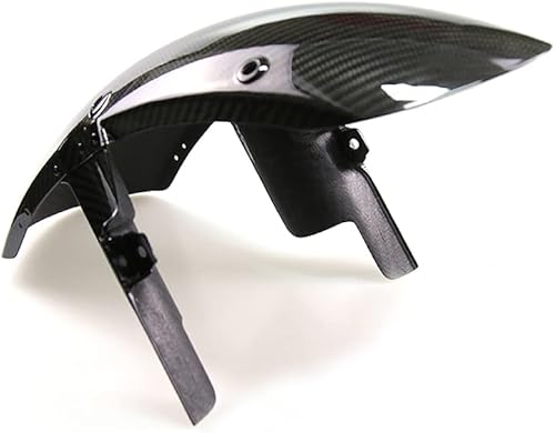 Miniatura 2 de Guardabarros delantero de motocicleta de fibra de carbono, cubierta de polvo para barro de arena y barro, cubierta de guardabarros para Kawasaki