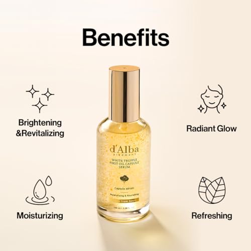 Image of d'alba Piedmont White Truffle First Oil Capsule Serum + Vita Toning Anti-Aging 8% Spray Serum