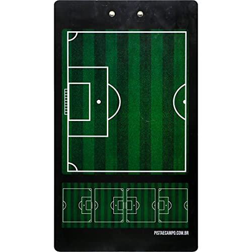 Prancheta Tática Magnética de Futebol de Campo Dupla Face