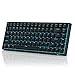 Produktbild RK ROYAL KLUDGE RK84 Blaue Hintergrundbeleuchtete 75% BT5.0/2.4G/USB-C Hot Swap Mechanische Tastatur, 84 Tasten Tenkeyless TKL Mechanische Tastatur mit abnehmbarem Rahmen, Blaue Schalter