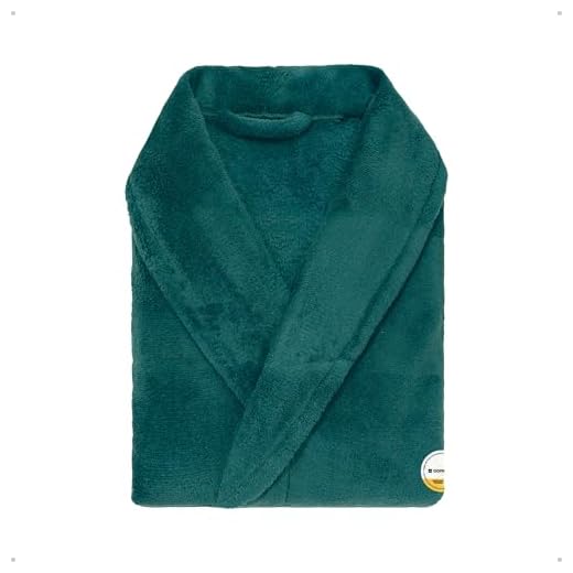 Roupão Microfibra Unissex Tamanho Único Camesa Extra Macio Verde Petróleo