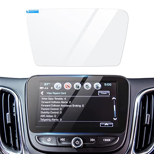 Autorder Screen Protector for Chevrolet Malibu Premier 2016-2024/LS/RS 2019-2024/Equinox Premier 2018-2024/Volt LT/Premier 2016-2019 Tempered Glass 9H Navigation Touchscreen Protective Film(8-Inch)