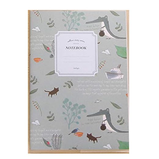 Cadernos vintage bolso de couro forrado em branco para jardim de infância escrito com micro bloco de notas criativo feminino papel divisor de etiquetas (cor: A)