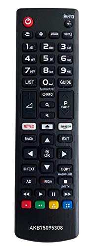 Telecomando di ricambio LG TV per 55UJ620V | 55UJ620V.AEU | 55UJ620V.AEUQ | 55UJ6309 | 55UJ630V