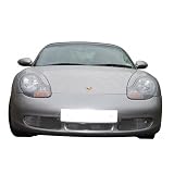 Zunsport Compatible avec Porsche Boxster S 986 Tiptronic - Ensemble calandre avant - Finition argent (1996 à 2004)