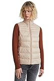 C&A Chaleco acolchado para mujer, beige, 46
