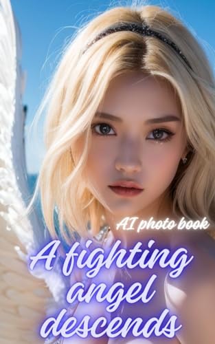 AI photo book A fighting angel descends